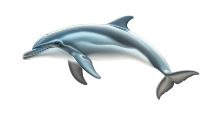 Dolphin Leaping Out of the Water