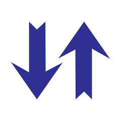 up down arrow symbol