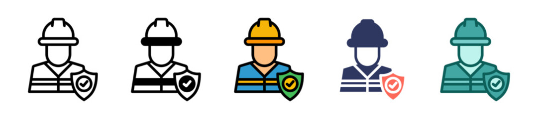 Safety multiple icon