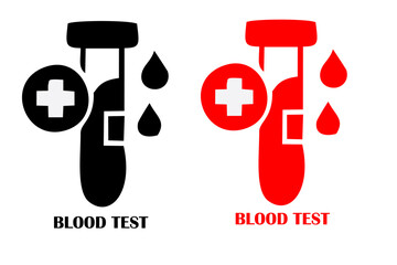Blood Test icon. Simple illustration from medical equipment collection