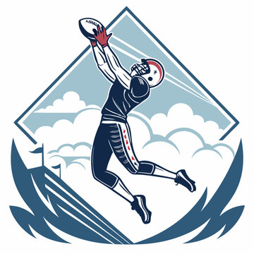 Wide Receiver clip art preview