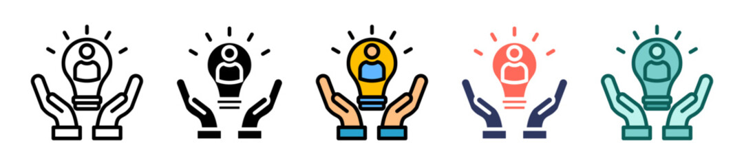 Talent multiple icon