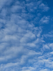 Obraz premium morning blue sky and clouds