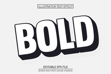 BOLD TEXT EFFECT