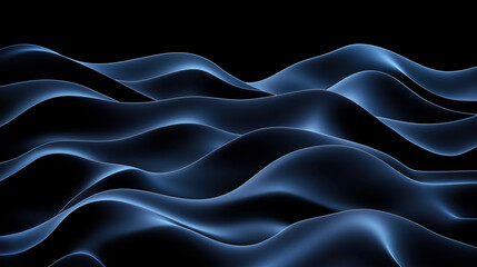 Obraz premium blue abstract water waves