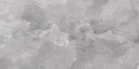 Abstract grunge grey shades watercolor background. Silver with gray ink and watercolor textures on white paper background. Old grunge textures design