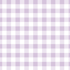 Pastel color gingham check seamless pattern design