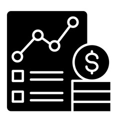 Project Budget  Icon Element For Design	