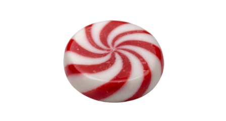 red lollipop isolated on white