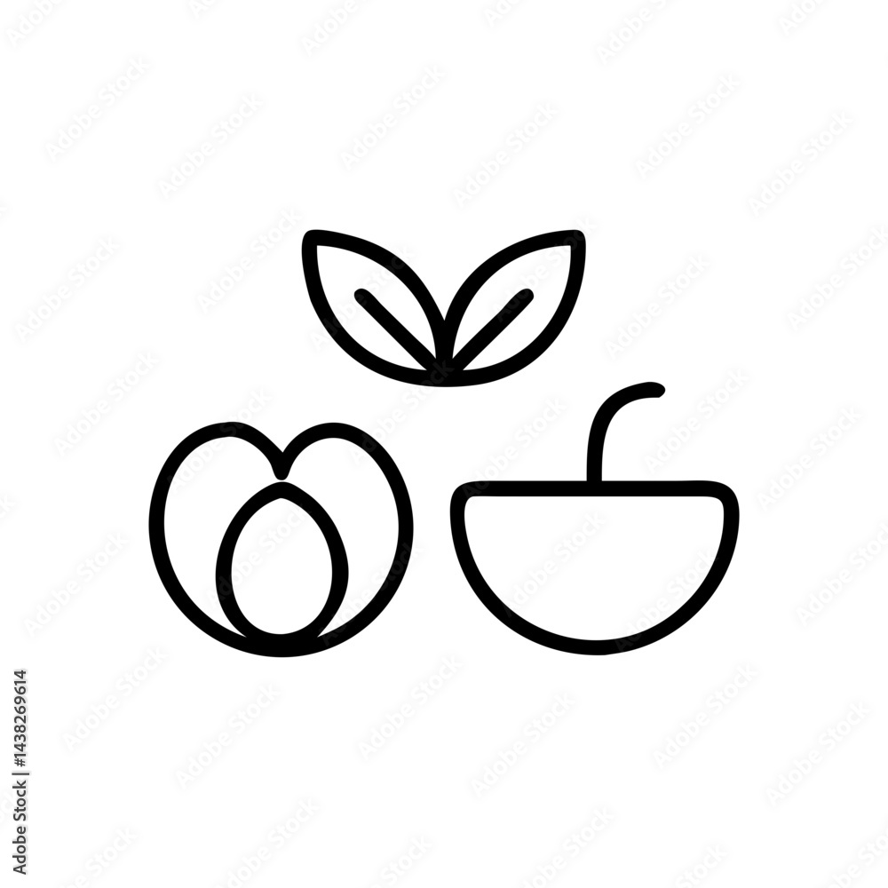 Poster abstract black design element perfect for branding logos and scalable icons