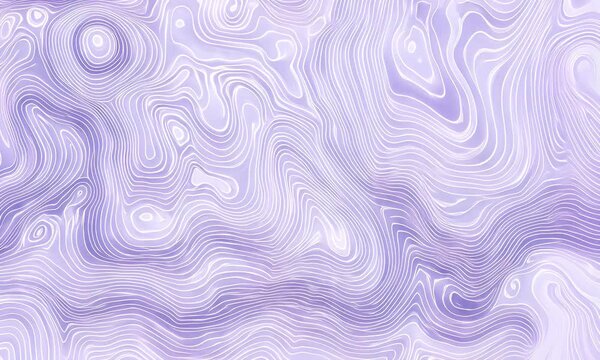 A seamless pattern with fluid marble textures in lavender, creating an elegant and dreamy design that adds sophistication to any surface. The soft gradient of purple hues creates a calming visual expe