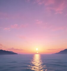 Fuzzy pastel sunset, pink, blue, yellow gradient sky,  airy,  bokeh,  cloud texture