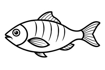 Abstract Piranha Linework