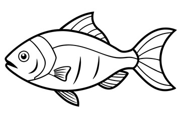Abstract Piranha Linework
