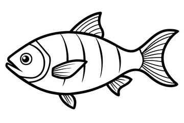 Abstract Piranha Linework