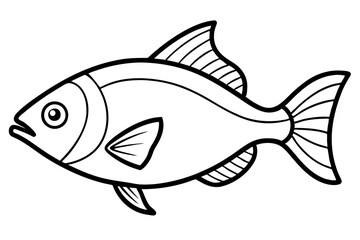 Abstract Piranha Linework