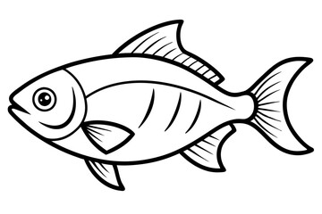 Abstract Piranha Linework