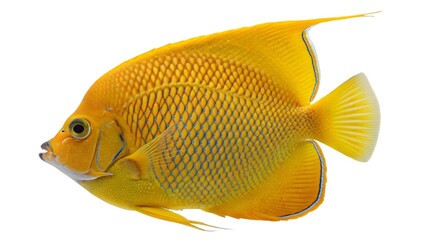 tropical fish isolated on white