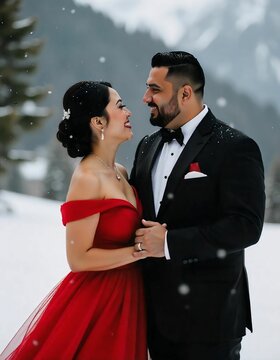 Couple photo in merriage wibes 