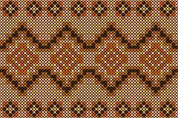 Knitting II textile seamless pattern colorful, Design for fabric, Clothes, Curtain, Carpet, Scarf, Wrap, Handcraft, Wallpaper, Necktie ,Sweater, Background and Vector illustration