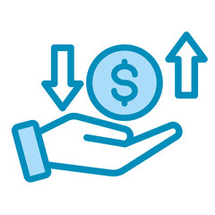 Profit And Loss  Icon Element For Design	