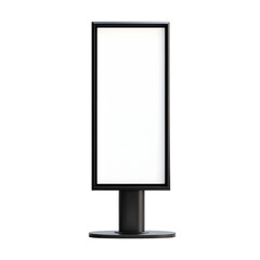 Modern Black Outdoor Advertising Billboard Mockup