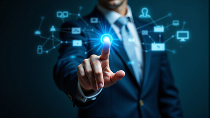 Obraz premium Empowering Digital Connections Through Innovation
