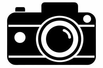 Camera Silhouette vector illustration