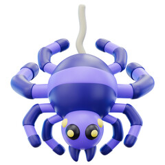 Cute 3D Halloween Icon Set Pastel Cartoon Style with Pumpkins Bats Ghosts Candy and Spooky Elements