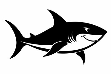Shark Silhouette vector illustration