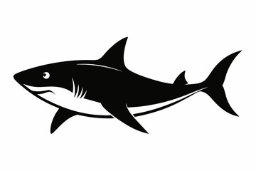 Shark Silhouette vector illustration