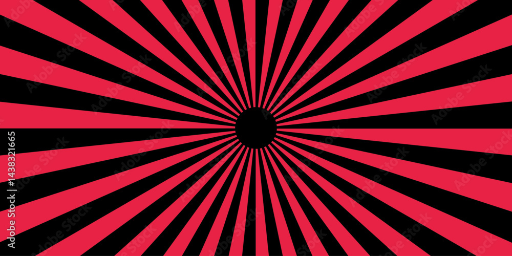Poster abstract background with rays retro starburst. twisted swirl. spiral radial striped backdrop design 