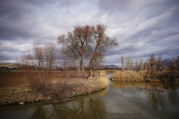 Autumn view in Konya, Turkiye