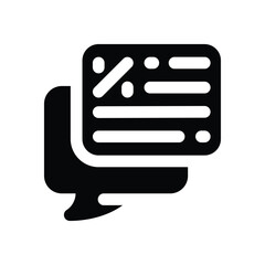 bargain glyph icon. Strong and solid vector icon for websites, mobile interfaces, presentations, and visual branding. High quality and easy to edit.