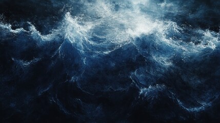 Turbulent Ocean Waves