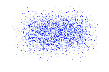 Sparkling blue glitter on transparent background PNG. Perfect for creating dazzling effects, overlays, and design elements. Ideal for festive graphics, social media posts, and creative projects