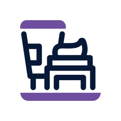 beauty product duotone icon. Sleek and modern vector icon for websites, mobile apps, marketing materials, and corporate design. Fully scalable and ready to use.