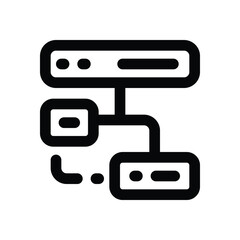 structure line icon. Clean and minimalist vector icon for websites, mobile apps, presentations, and logos. Fully scalable and customizable for any project.