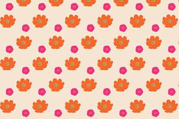 Exotic hand drawn flowers. concept of seamless patterns with floral for fabric, textiles, clothing, wrapping paper, cover, banner, home decor, abstract backgrounds