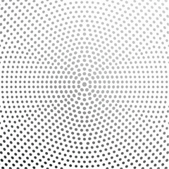 Black and white pattern circular shapes polka dots abstract design EPS file editable stroke