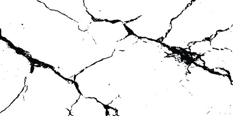 Cracks on transparent background. Cracks texture for design. Cracked concrete wall covered with gray cement texture as background, Vector grunge cracked texture style with cracked texture