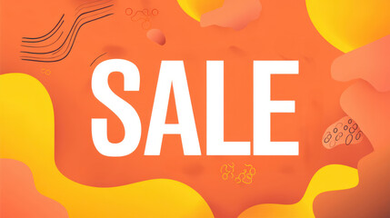 Fototapeta premium Eye-catching promotional poster template featuring bright gradients, energetic design, and special offer announcements. Ideal for festive marketing events and clearance sales.