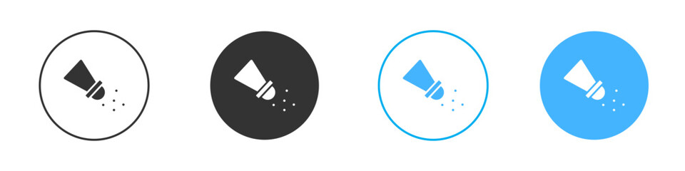Pepper shaker icon simple flat vector icon pack
