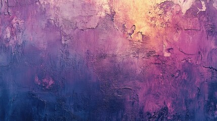 Fototapeta premium Abstract purple and orange textured background.