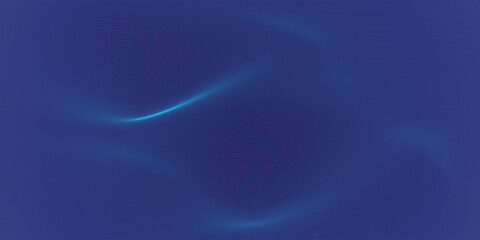 Ethereal Blue Curved Line Cosmic Abstract Digital Texture Minimalist Art