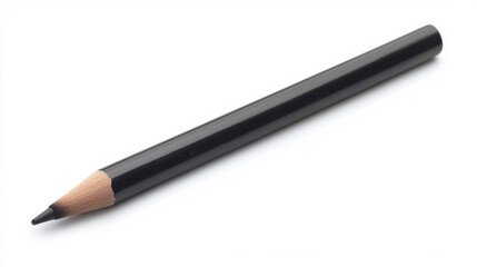 Black eyebrow pencil on white background