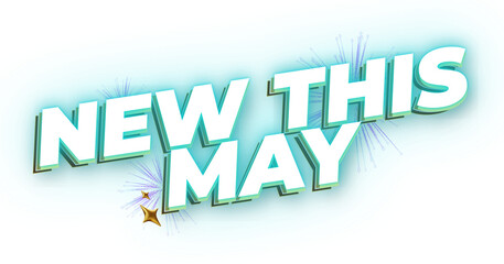 New This May graphic text design image .png