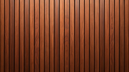 Brown Wood Background Panorama  Vertical Acoustic Panels Seamless Texture.