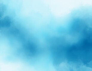 abstract light blue watercolor for background
