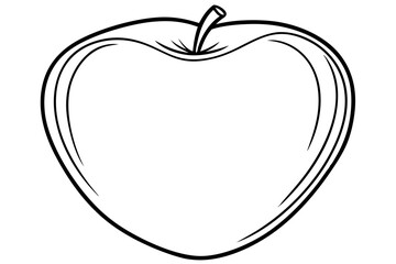 Minimalist Vector Line Art of Fruits | Black and White Fruit Illustration | Logo Icon Clipart Design